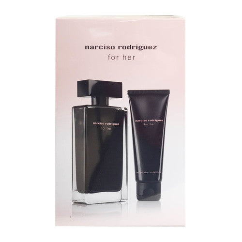 Narciso Rodriguez For Her 100ml Edt + Bodylotion Geschenkset