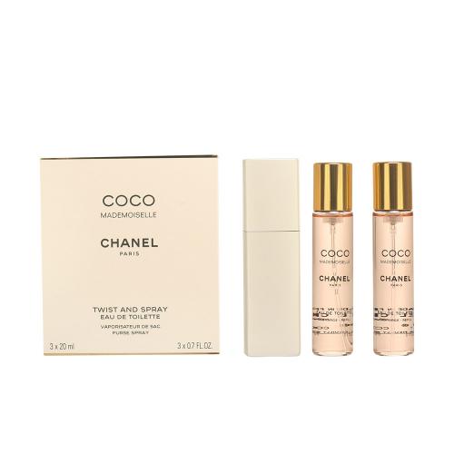 Chanel Coco Mademoiselle Twist & Spray Eau de Toilette 3x 20ml