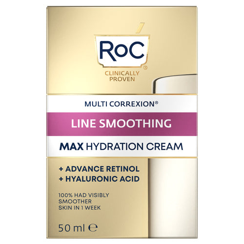 ROC Retinol Correxion Line Smoothing Max Hydration Cream Cosmetica 48 ml
