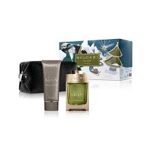 Bvlgari Man Wood Essence 100ml Edp + Pouch + Aftershavelotion Geschenkset