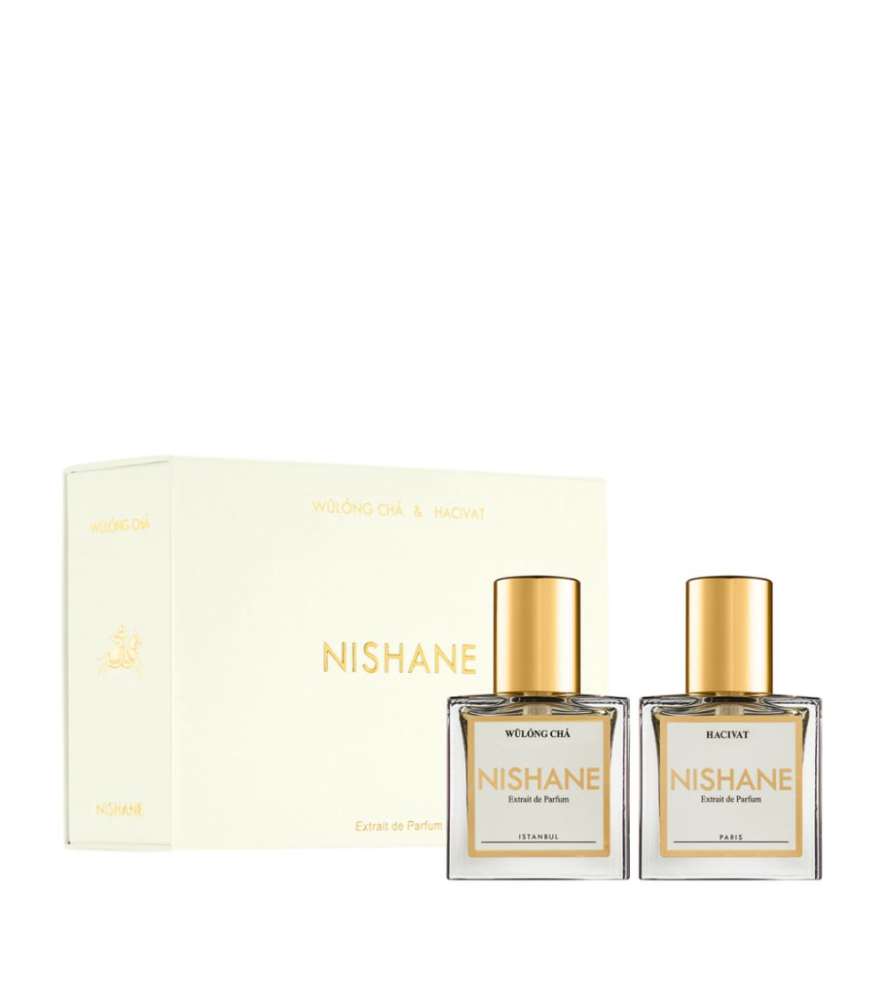 Nishane Hacivat 15ml Edp + Wulong Cha 15ml Edp Geschenkset