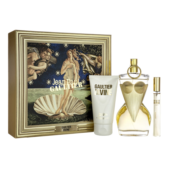 Jean Paul Gaultier Divine 100ml Edp + Bodylotion + 10ml Edp Spray Geschenkset