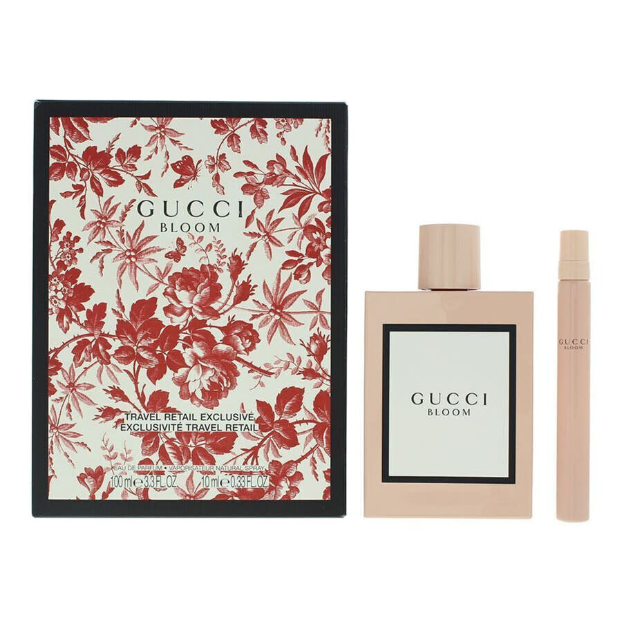 Gucci Bloom 100ml Edp + 10ml Edp Spray Travelbox Geschenkset
