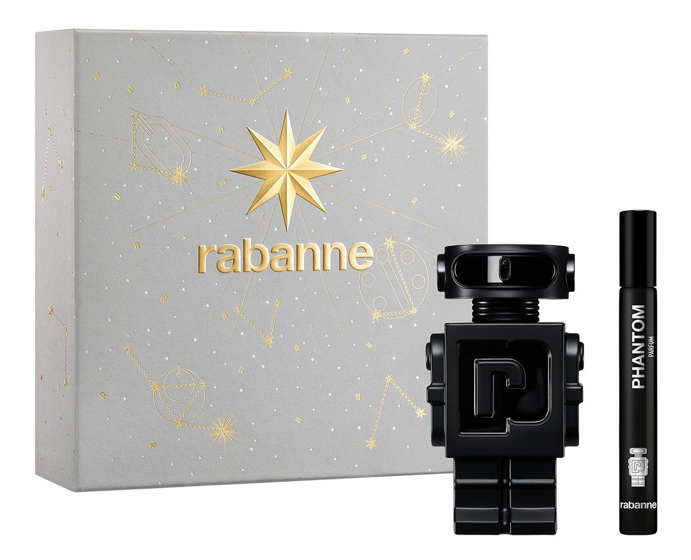 Rabanne Phantom 50ml Parfum + 10ml Parfum Spray Geschenkset