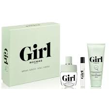 Rochas Girl 100ml Edt + 7,5ml TravelSpray + Bodylotion Geschenkset
