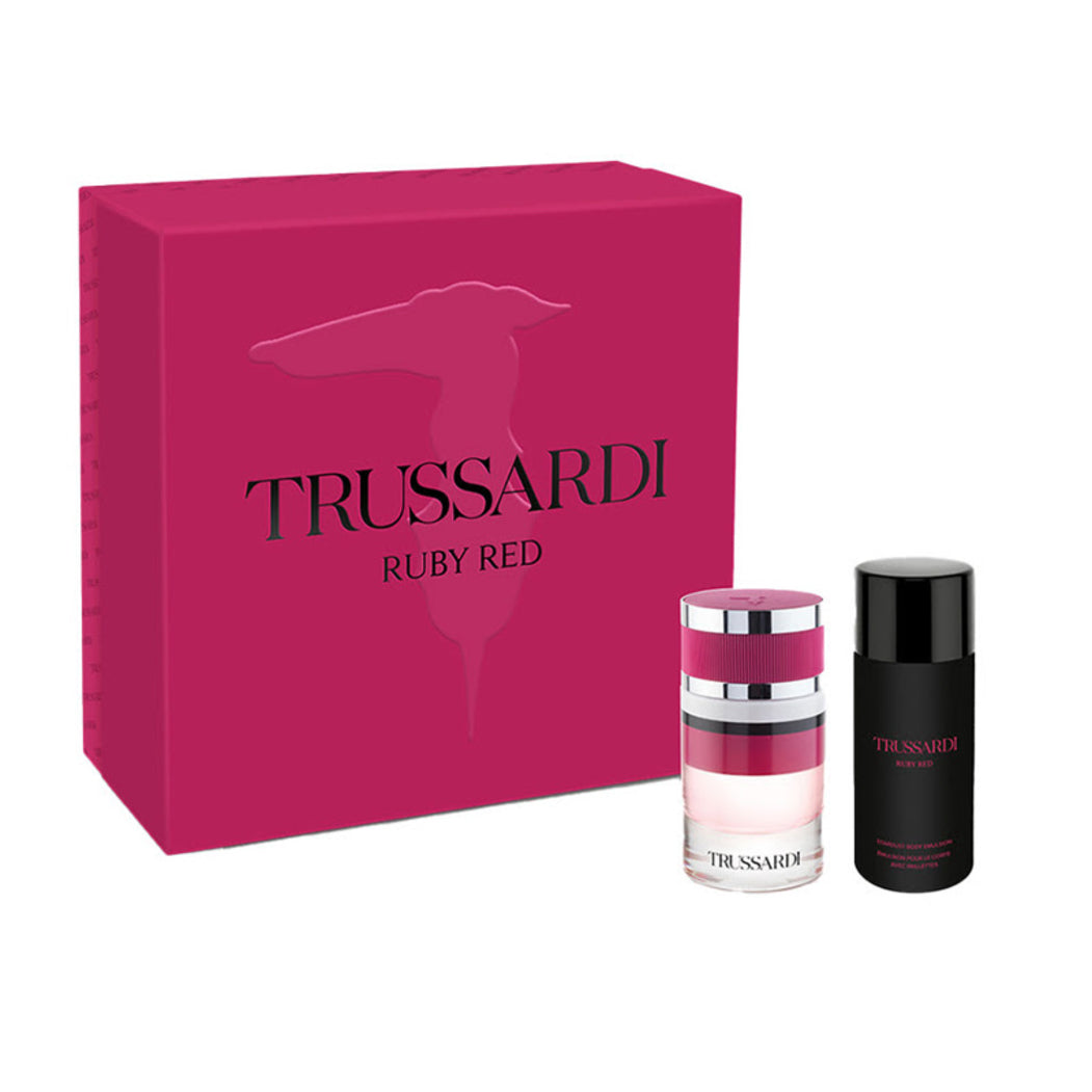 Trussardi Ruby Red 60ml Edp + Bodylotion Geschenkset