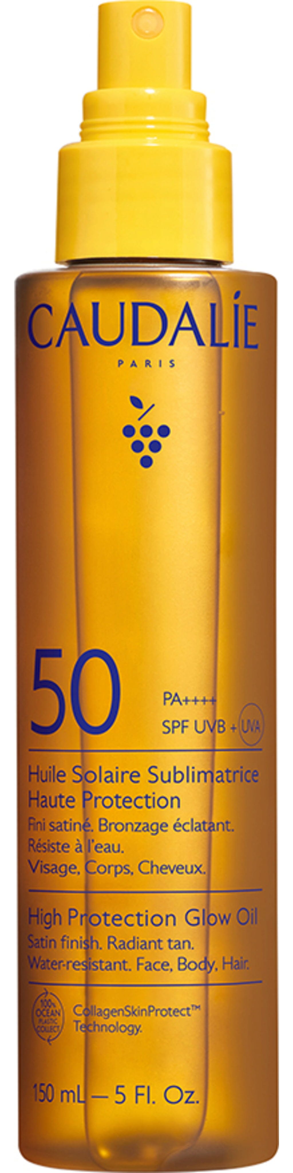 Caudalie Vinosun Protect High Protection Glow Oil SPF 50 PA++++ Cosmetica 150 ml