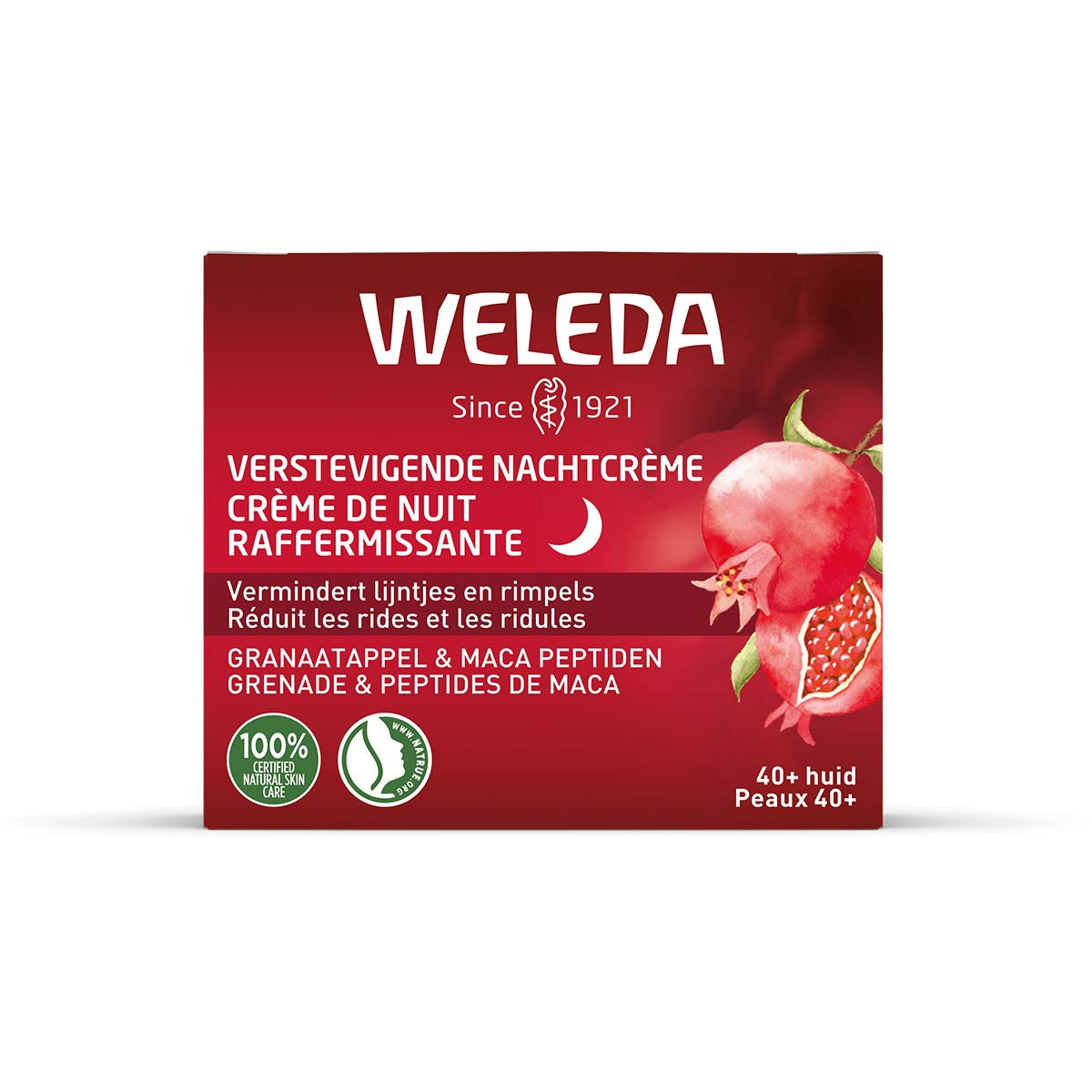Weleda Granaatappel & Maca Verstevigende Nachtcreme Cosmetica 40 ml