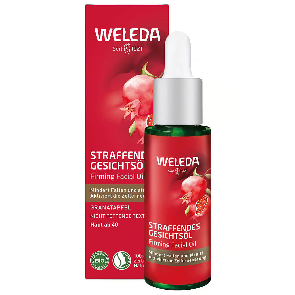Weleda Granaatappel Verstevigende Gezichtsolie Cosmetica 30 ml