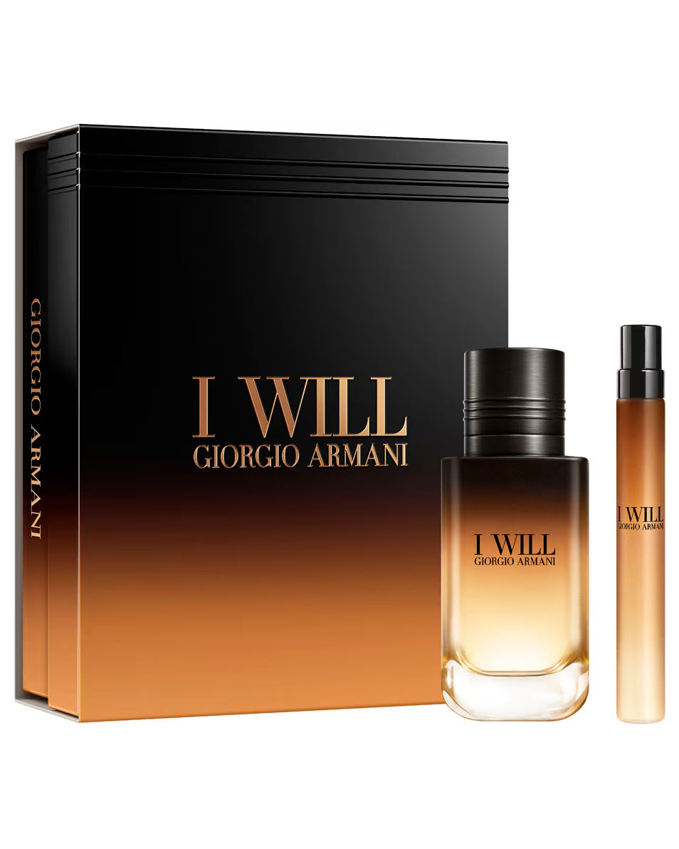 Armani I Will 60ml Edp + 10ml Edp Spray Geschenkset