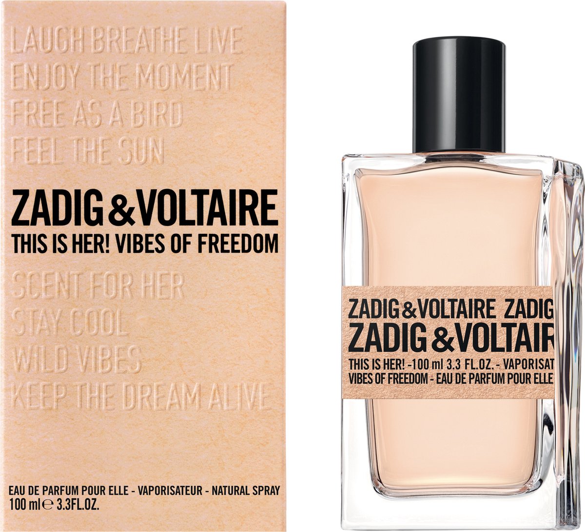 Zadig & Voltaire Vibes of Freedom Pour Elle Eau de Parfum 100 ml