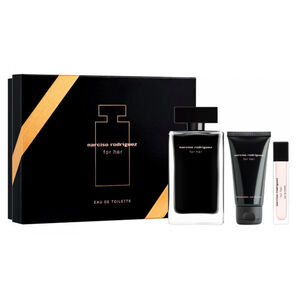 Narciso Rodriguez For Her 100ml Edt + 10ml Edt + Bodylotion Geschenkset