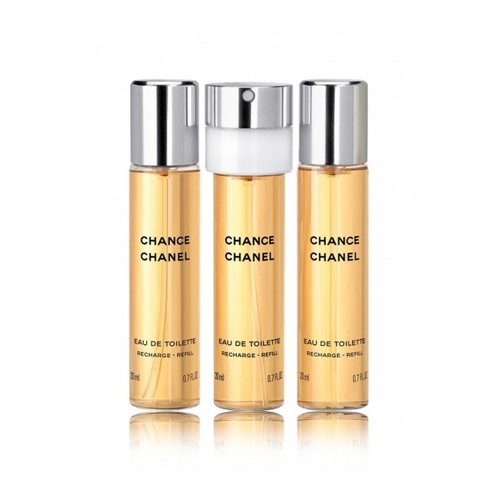 Chanel Chance Eau de Toilette 3x 20 ml