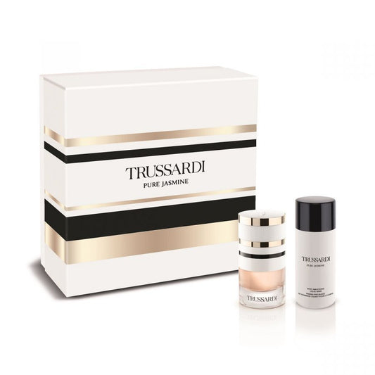 Trussardi Pure Jasmin 60ml + Bodyscrub Geschenkset