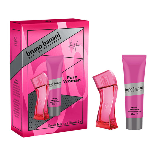 Bruno Banani Pure Woman 30ml Edt + Showergel Geschenkset