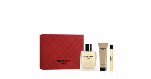Burberry Hero 100ml Edt + Showergel + 10ml Edt Spray Geschenkset