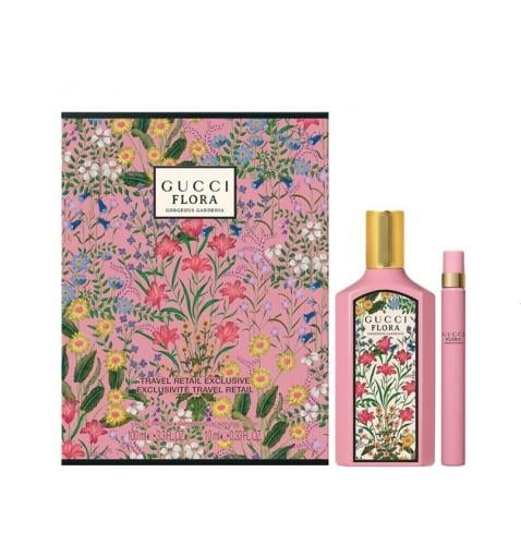 Gucci Flora Gorgeous Gardenia 100ml Edp + 10ml Edp Spray Geschenkset