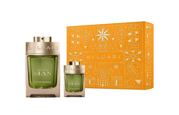 Bvlgari Man Wood Essence 100ml Edp + 15ml Edp Spray Geschenkset