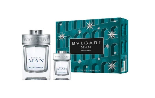 Bvlgari Man Rain Essence 100ml Edp + 15ml Edp Spray Geschenkset