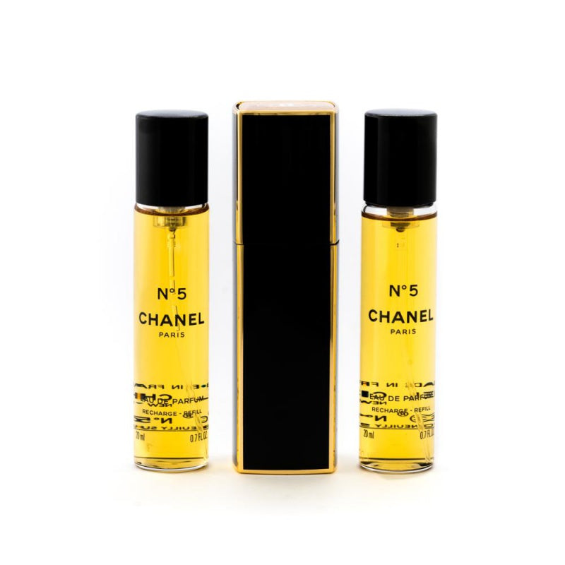 Chanel No.5 Twist & Spray Eau de Parfum 3x 20ml