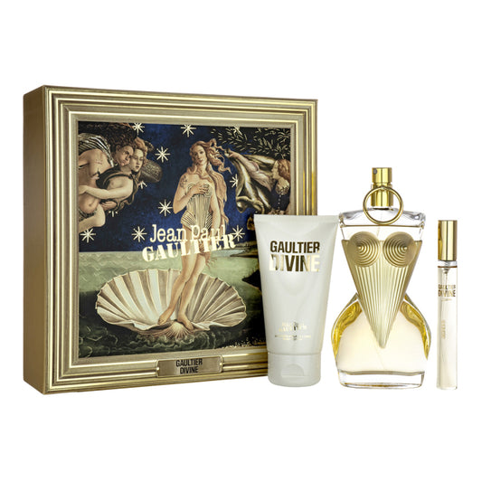 Jean Paul Gaultier Divine 100ml Edp + Bodylotion + 10ml Edp Spray Geschenkset