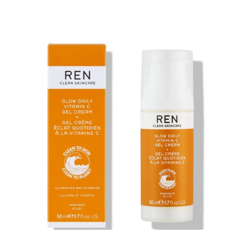 REN Glow Daily Vitamin C Gel Cream Cosmetica 50 ml