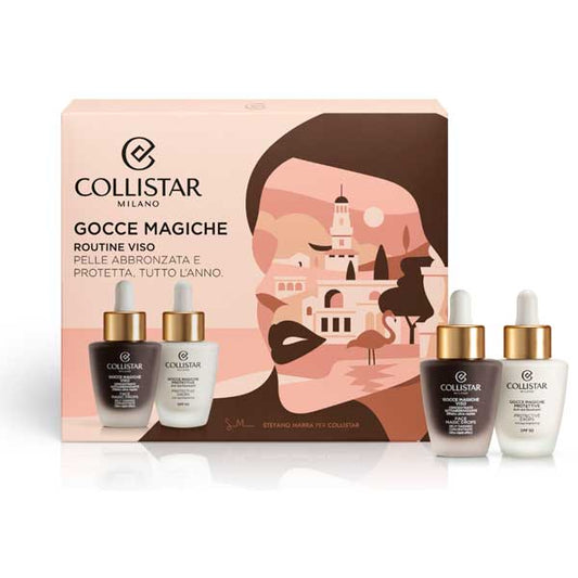 Collistar Magic Drops Face 30ml + Protective Drops 30ml Geschenkset