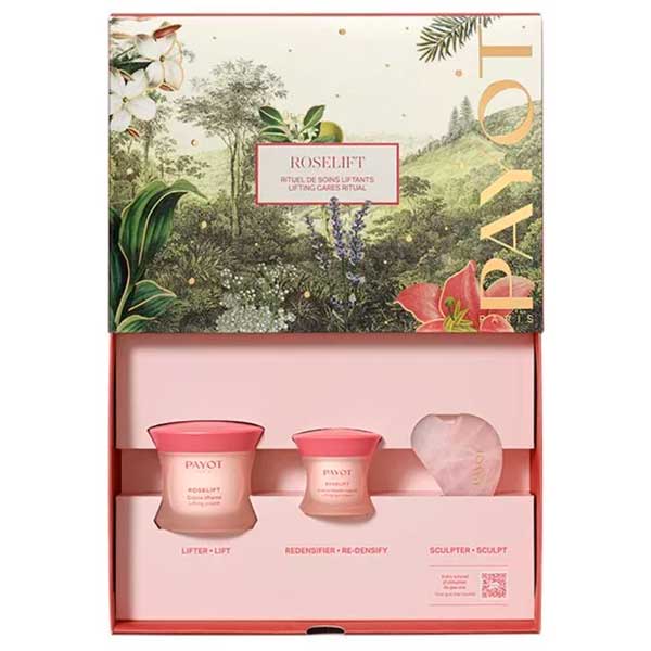 Payot Roselift Dagcreme 50ml + Roselift Oogcreme 15ml + Sculptier Geschenkset