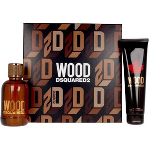 Dsquared2 Wood Pour Homme 100ml Edt + Showergel Geschenkset