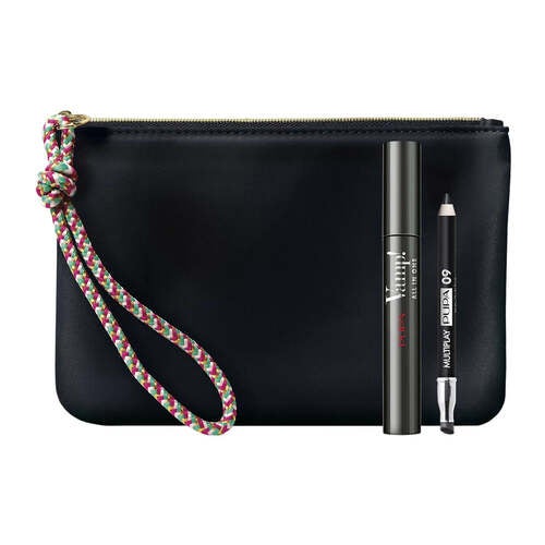 Pupa Milano Vamp! All-in One Mascara Black 9 ML + Multiplay 09 0,8 GR + Bag Geschenkset