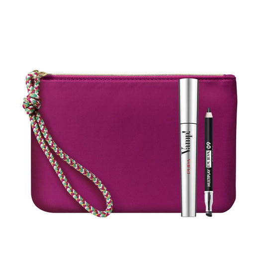 Pupa Milano Vamp! Mascara Black 9 ML + Multiplay 0,8 GR + Bag Geschenkset