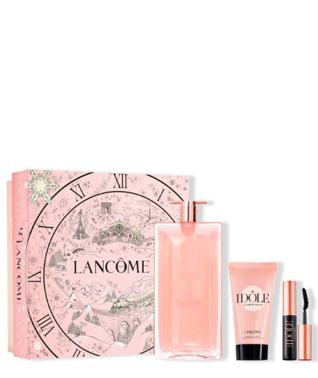 Lancôme Idôle 100ml Edp + Bodylotion + Mini Lipstick Geschenkset