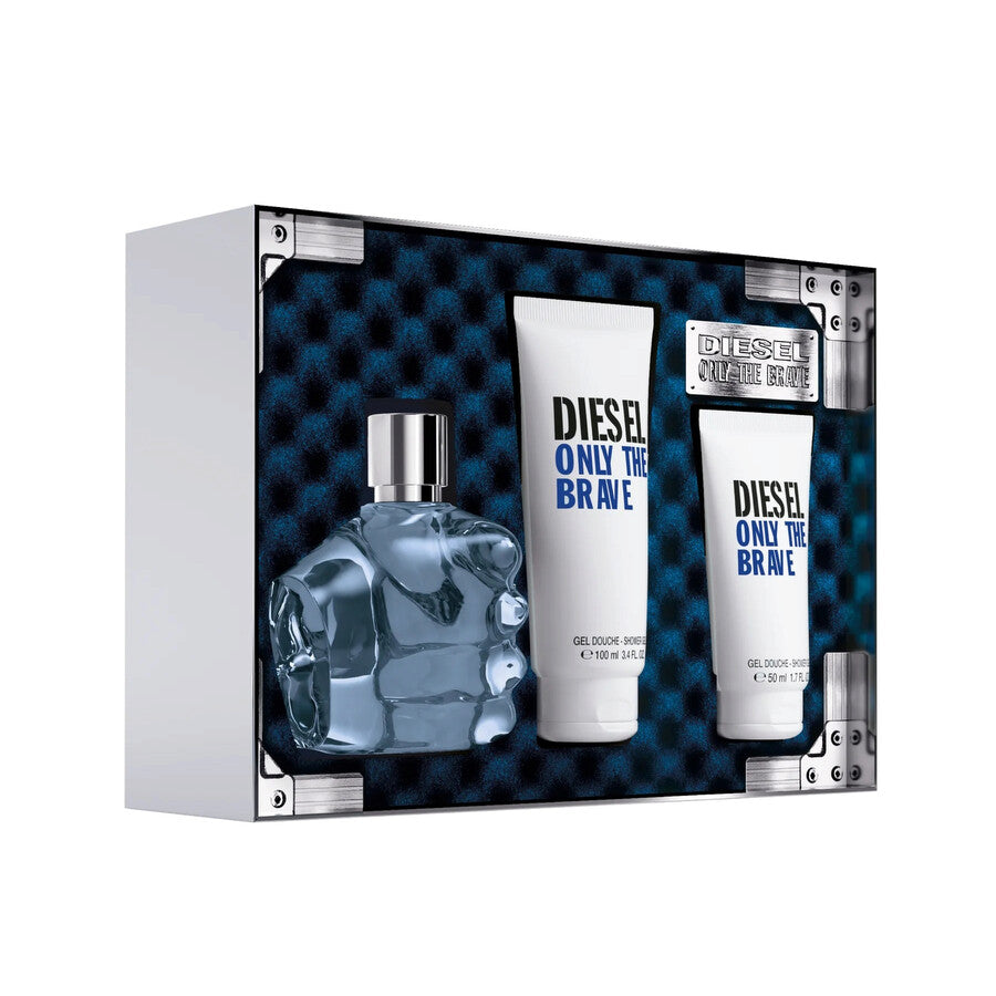 Diesel Only The Brave 125ml Edt + Showergel 100ml + Showergel 50ml Geschenkset