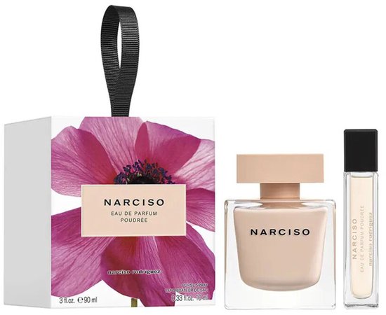 Narciso Rodriguez Narciso Poudrée 90ml Edp + 10ml Edp Spray Geschenkset