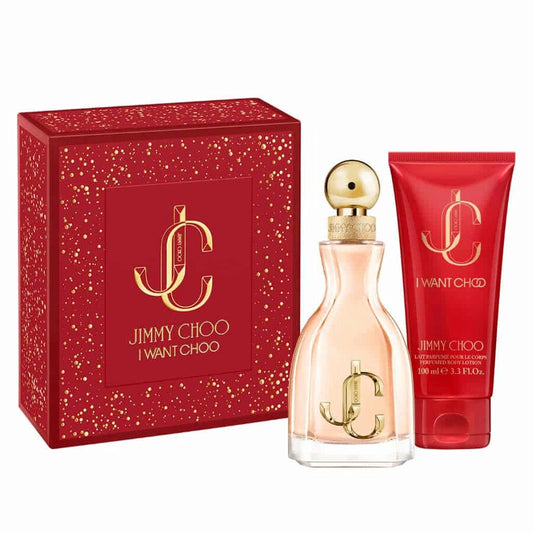 Jimmy Choo I Want Choo 60ml Edp + Bodylotion Geschenkset