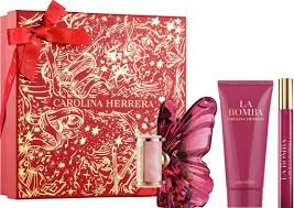 Carolina Herrera La Bomba 80ml Edp + Bodylotion + 10ml Edp Spray Geschenkset