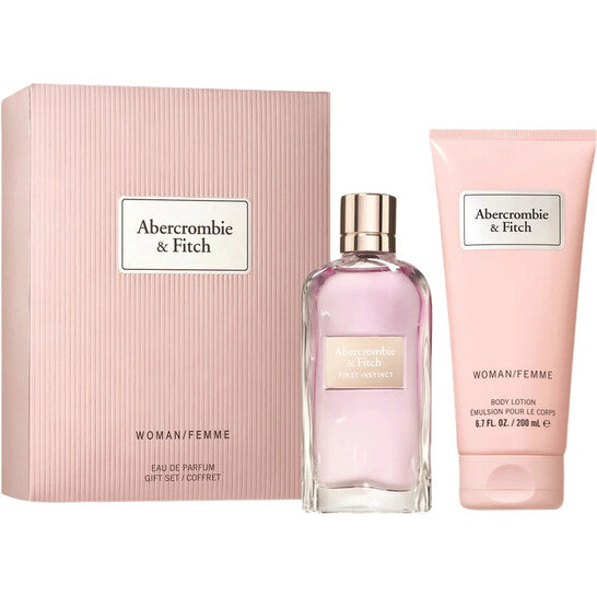 Abercrombie & Fitch First Instinct For Her 100ml Edp + Bodylotion Geschenkset