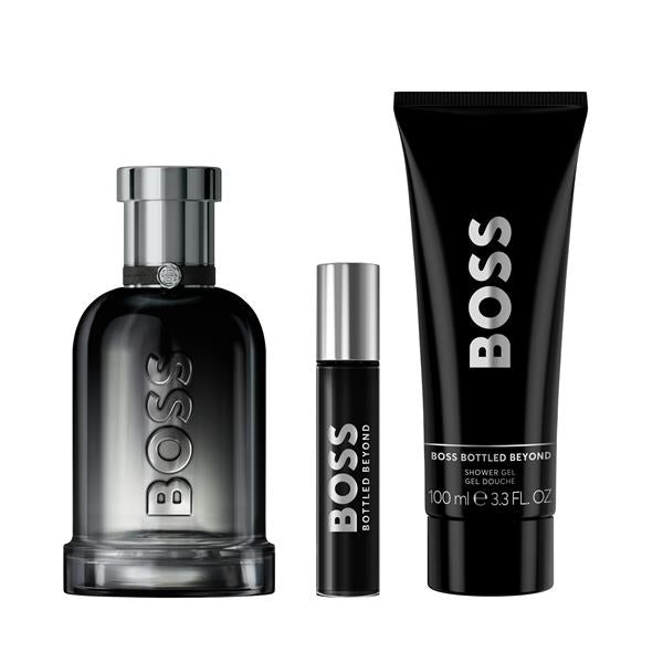 Hugo Boss Bottled Beyond 100ml Edp + 10ml Edp Spray + Showergel Geschenkset