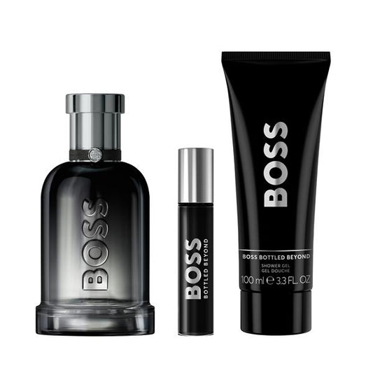 Hugo Boss Bottled Beyond 100ml Edp + 10ml Edp Spray + Showergel Geschenkset