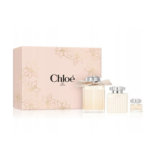 Chloe Chloé 100ml Edp + 5ml Edp Spray + Bodylotion Geschenkset