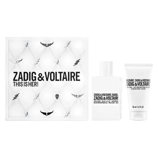 Zadig & Voltaire This is Her 50ml Edp + Bodylotion Geschenkset