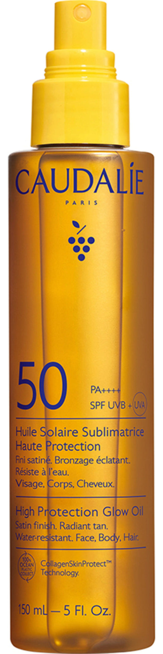 Caudalie Vinosun Protect High Protection Glow Oil SPF 50 PA++++ Cosmetica 150 ml