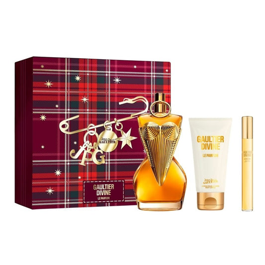 Jean Paul Gaultier Divine Le Parfum 100ml Edp + Mini 10ml Edp Spray + Bodylotion 75ml Geschenkset