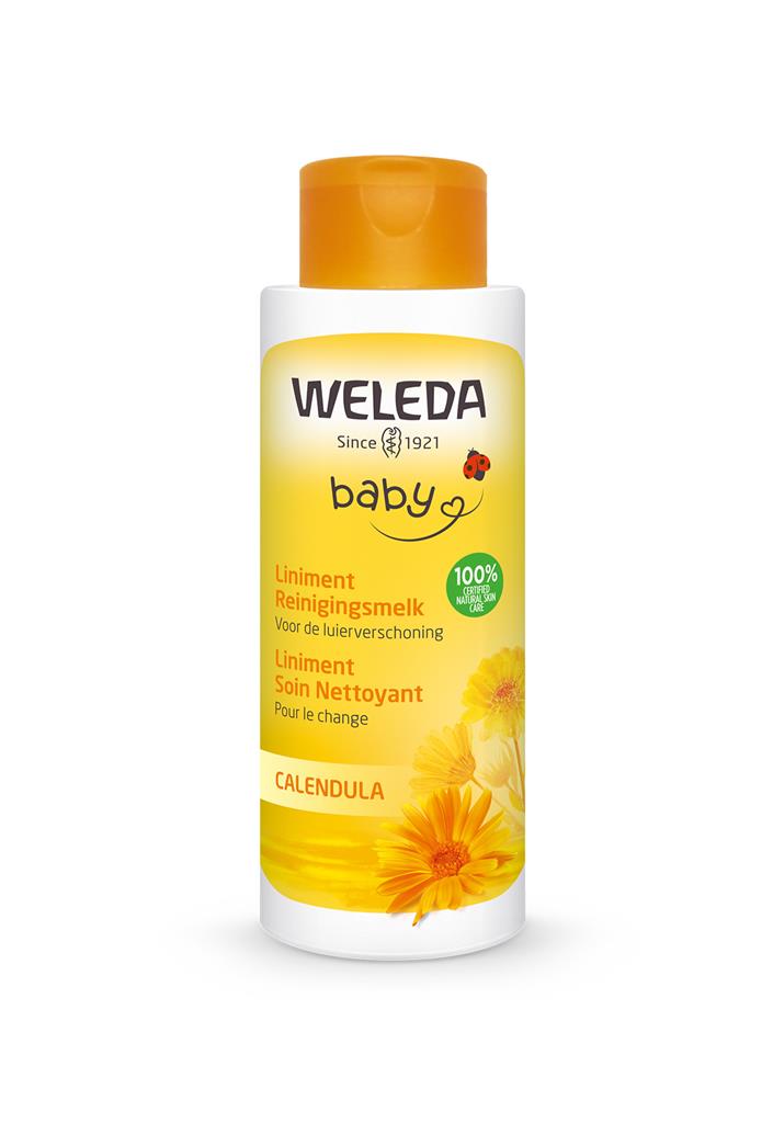 Weleda Calendula Liniment Reinigingsmelk Cosmetica 400 ml