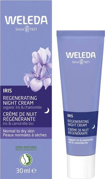 Weleda Iris Regenererende Nachtcreme Cosmetica 30 ml